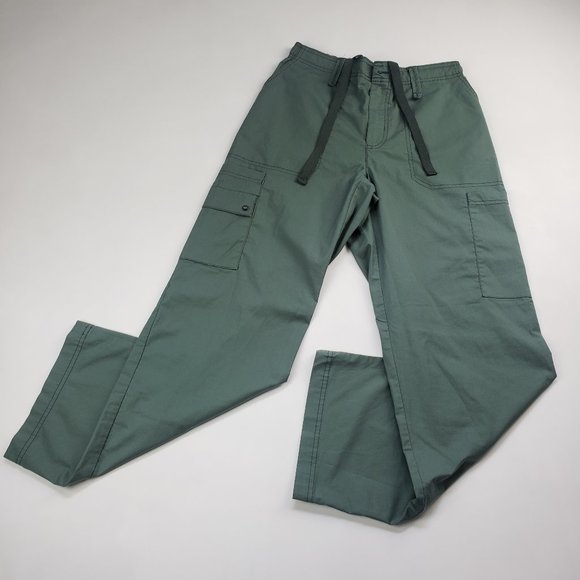 WonderWink Sage Green Cargo Pants - Picture 1 of 13
